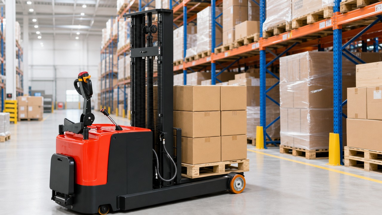 CDD20-R Electric Pallet Stacker for Retail and E-Commerce Replenishment
