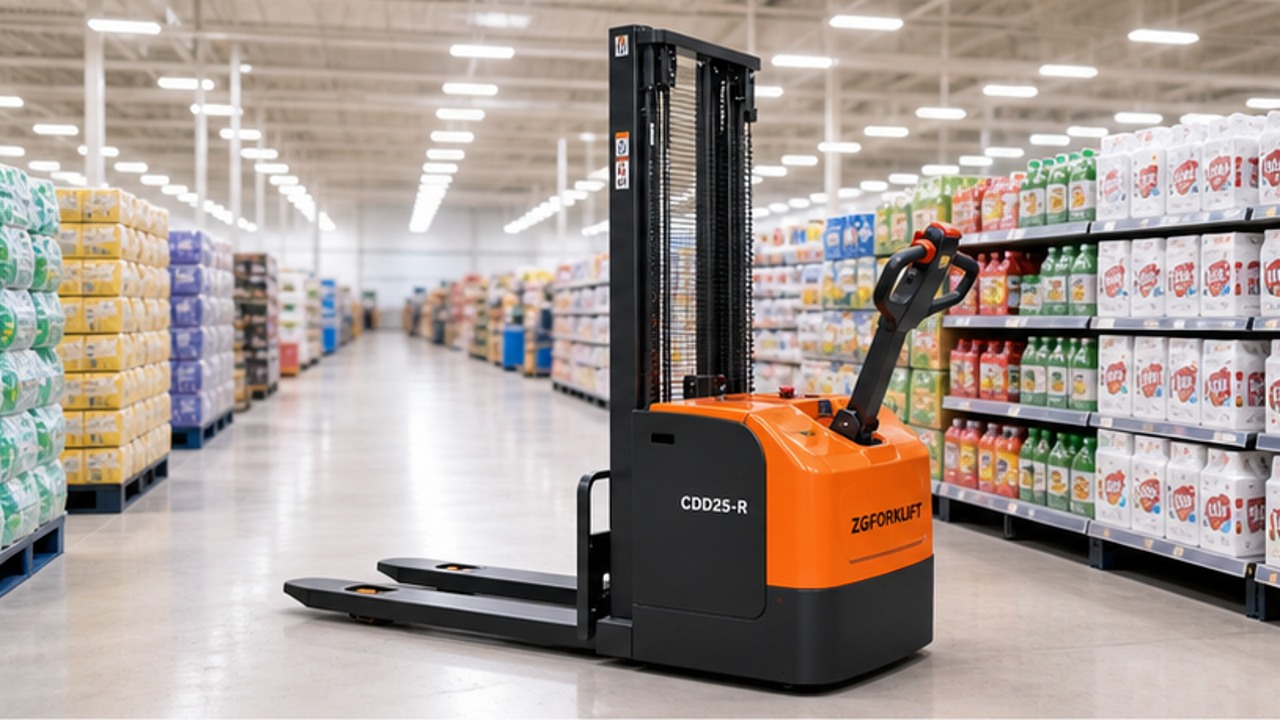 CDD25-R Electric Pallet Stacker for High-Throughput Replenishment