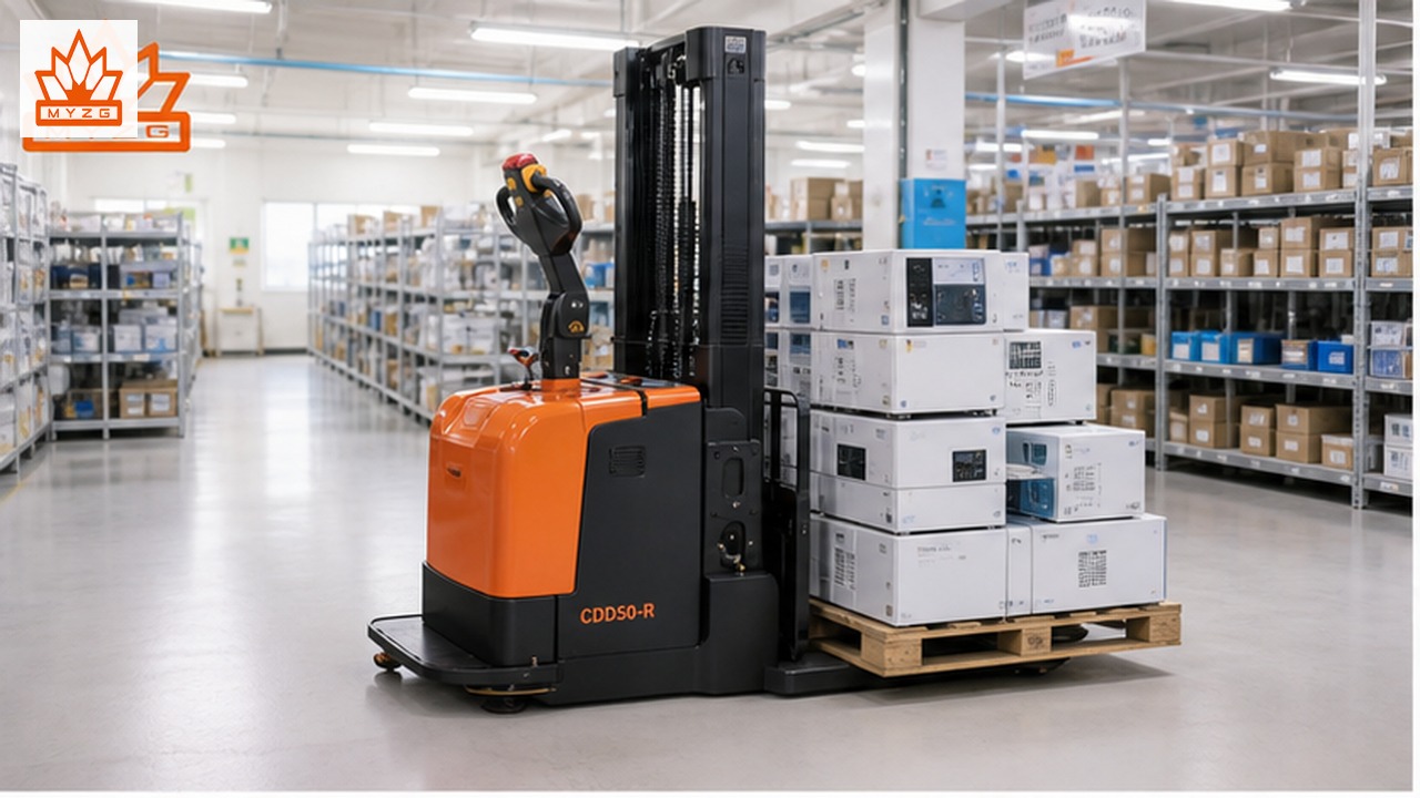 CDD50-R Electric Pallet Stacker for Laboratory Supply Logistics