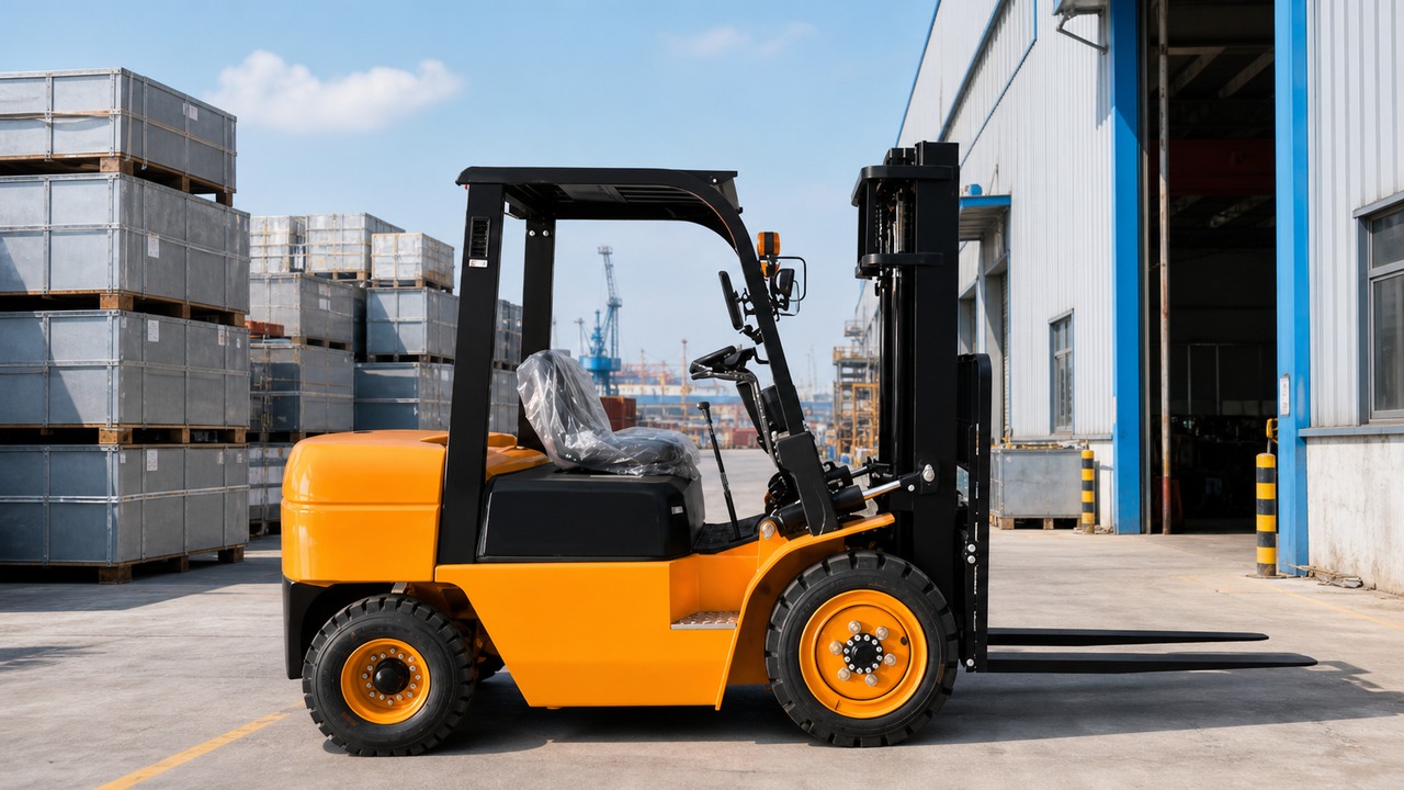 CPC75-X Diesel Forklift for Port, Timber and Heavy Yard Logistics