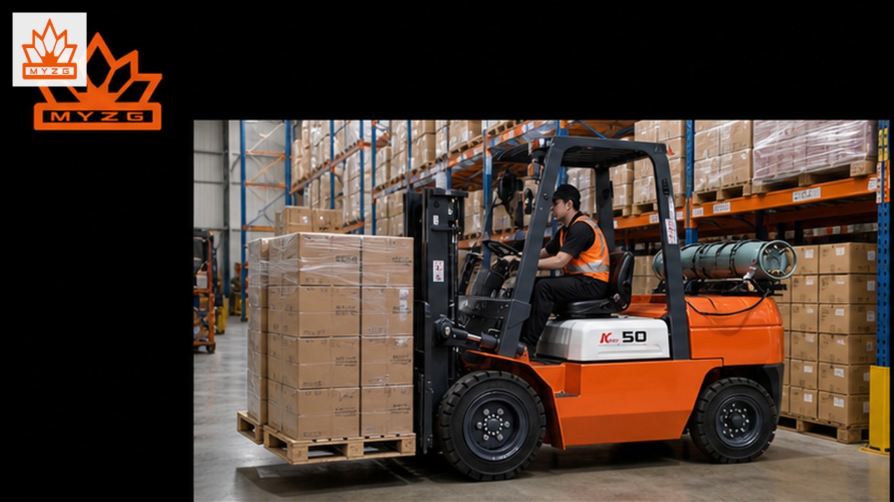 CPCY115 LPG Forklift for Personal-Care Product Distribution