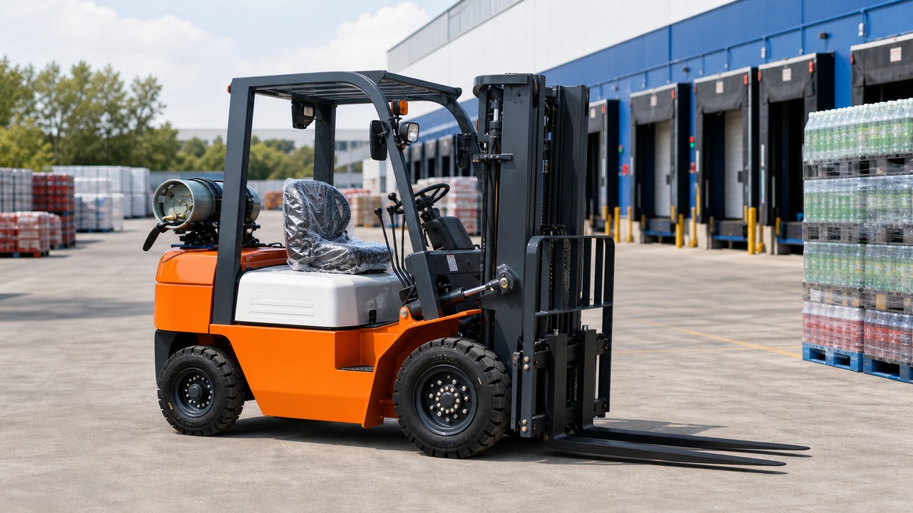 CPCY55 LPG Forklift for Beverage, Food and Multi-Shift Distribution
