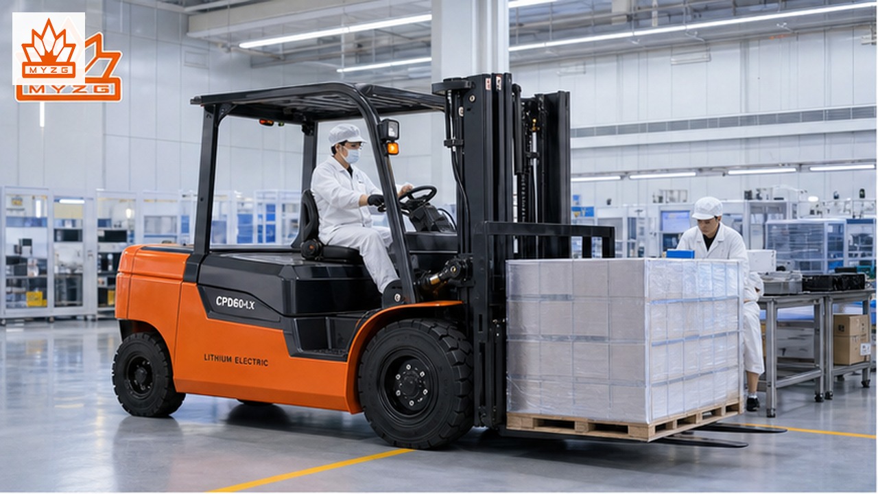 CPD60-LX Lithium Electric Forklift for Semiconductor Packaging Logistics