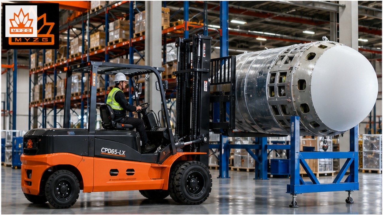 CPD65-LX Lithium Electric Forklift for Aerospace Parts Logistics