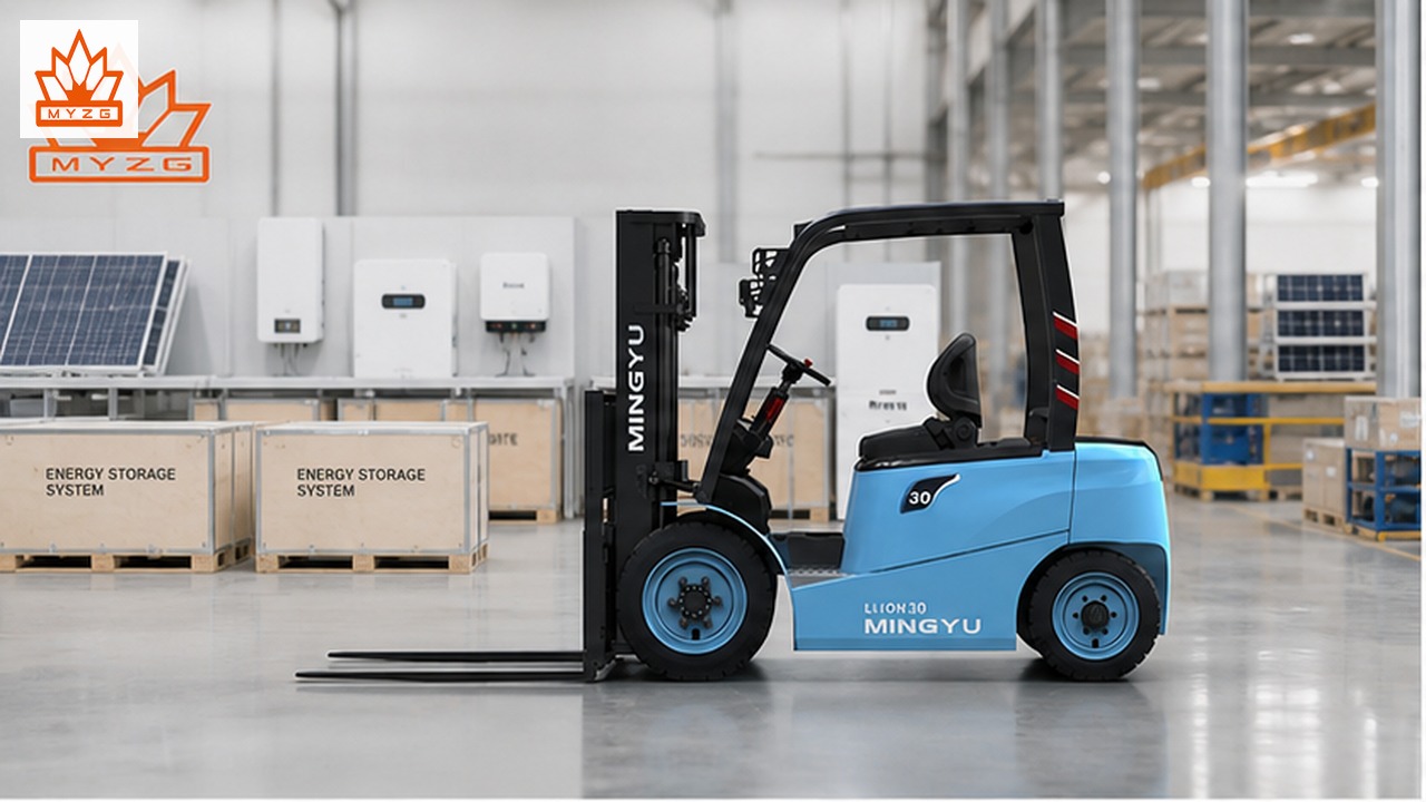 CPD85-LX Lithium Electric Forklift for Renewable-Energy Electronics Logistics