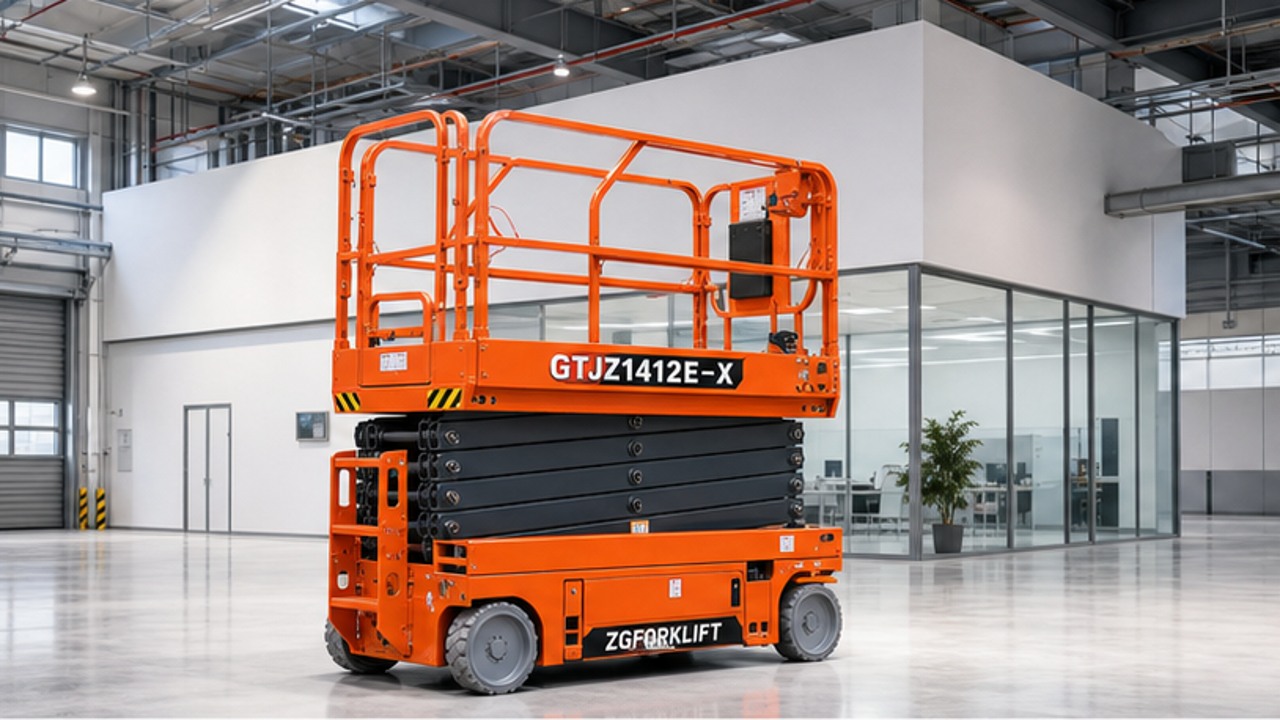 GTJZ1412E-X Electric Scissor Lift for Industrial Maintenance