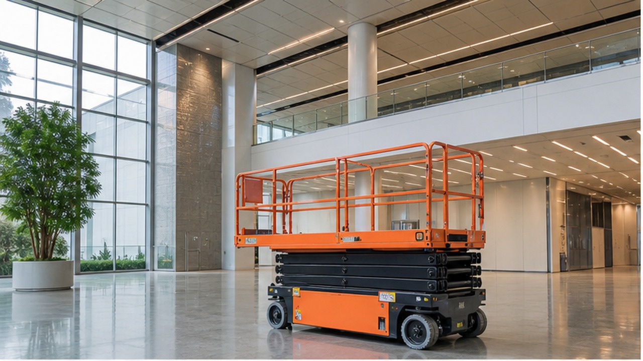 GTJZ1812E-X Electric Scissor Lift for Tall Facility Service