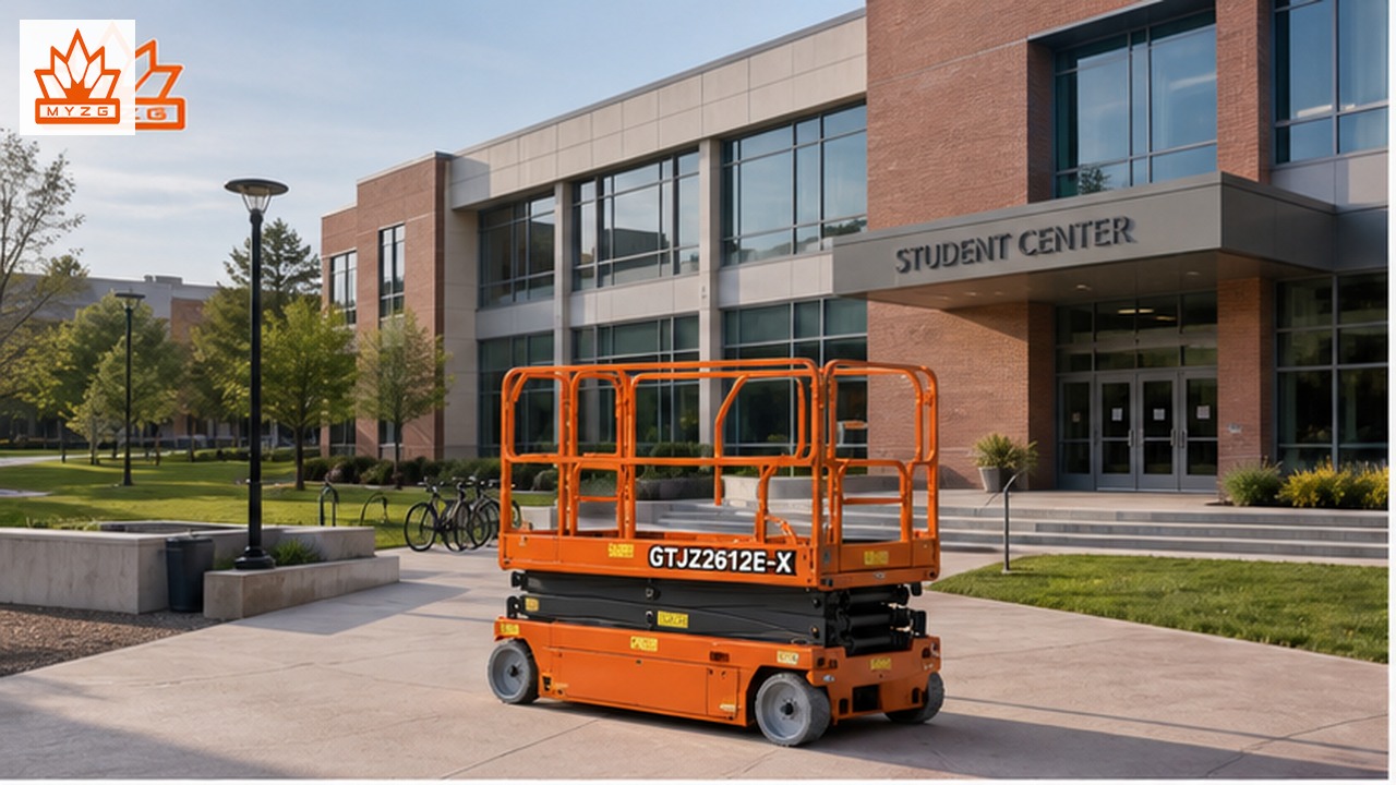 GTJZ2612E-X Electric Scissor Lift for University and Library Facility Service