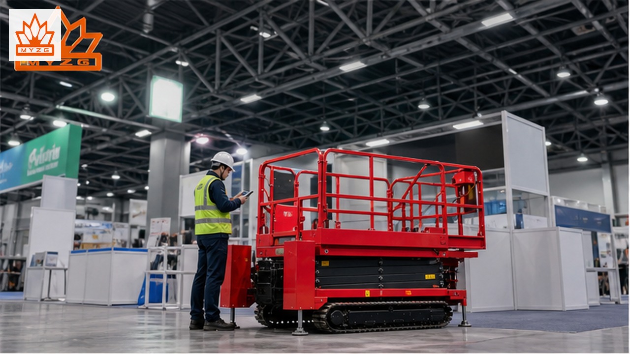 GTJZ3212E-X Electric Scissor Lift for Exhibition and Civic Hall Service