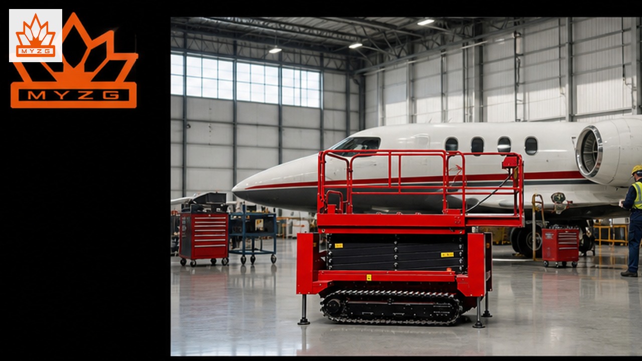 GTJZ3612E-X Electric Scissor Lift for Airport Hangar and Terminal Service