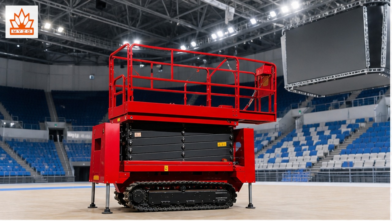 GTJZ3812E-X Electric Scissor Lift for Indoor Sports Arena Service