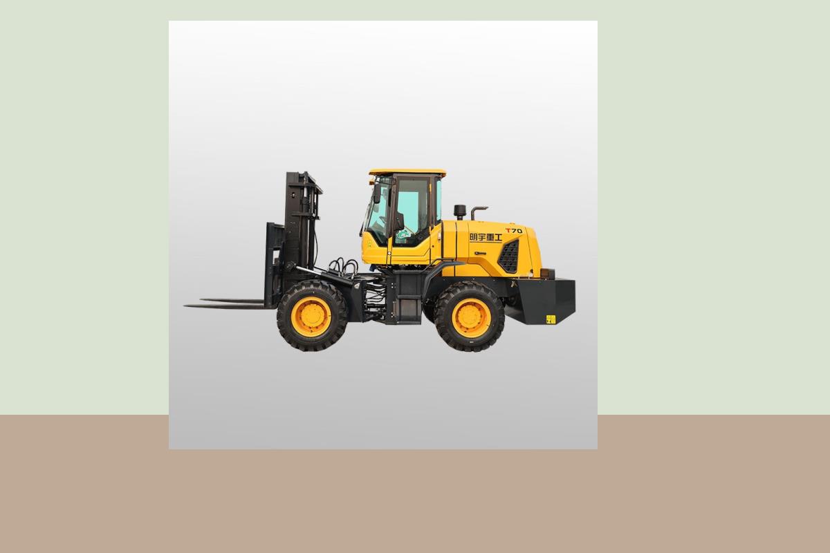 MYZG 7 Ton Heavy-Duty Diesel Forklift for Export Projects application scene 2