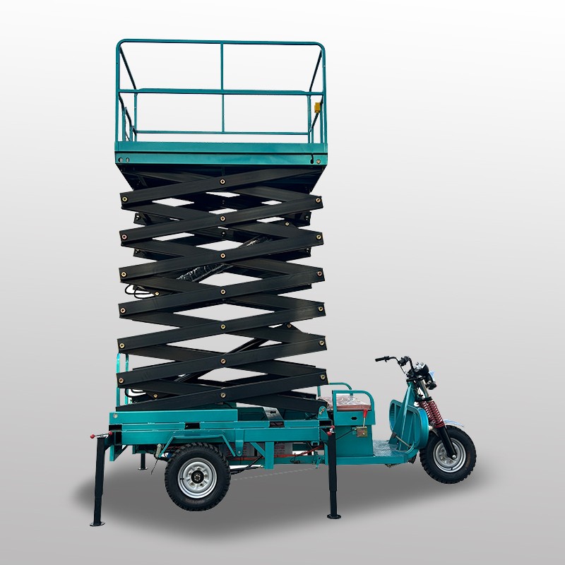 ZGFORKLIFT DDC4-12M Vehicle-Mounted Three-Wheel Scissor Lift Platform