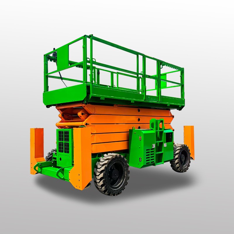 ZGFORKLIFT YY-12-16M Off-Road Scissor Lift Platform for Construction