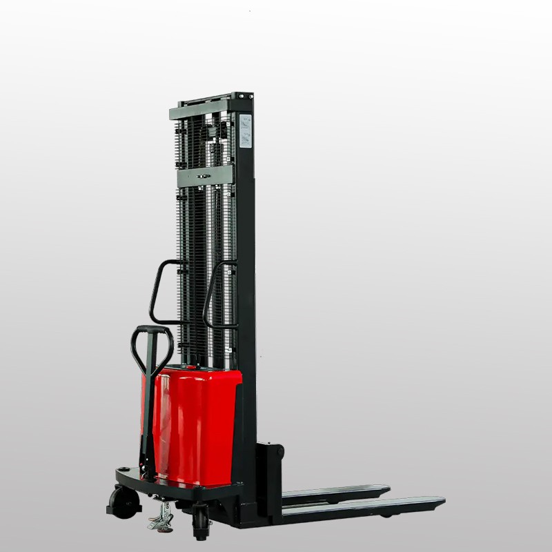 SBD15 1.5 Ton Semi-Electric Straddle Pallet Stacker for Small Warehouses