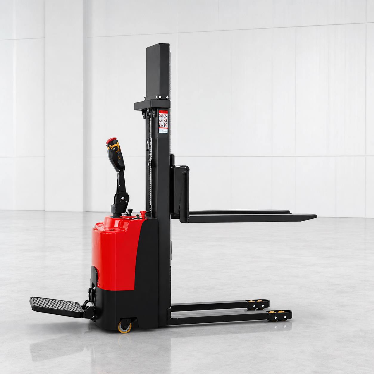 ZG-CDD15G 1.5 Ton Stand-On Electric Pallet Stacker for Narrow-Aisle Warehousing