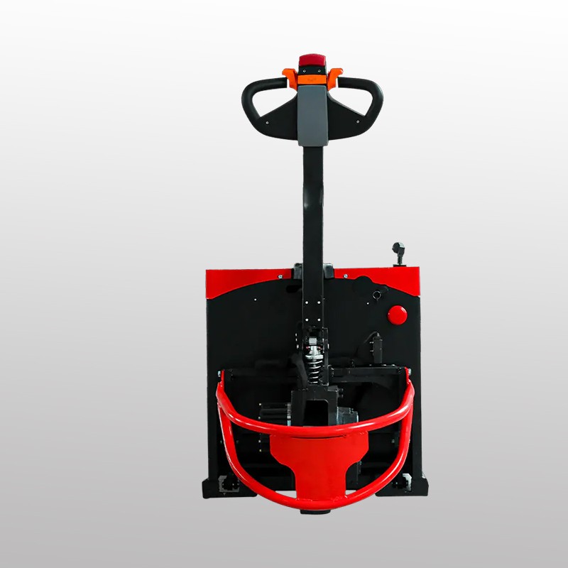 MYZG lithium battery forklift transporting refrigerated food in a cold-chain warehouse