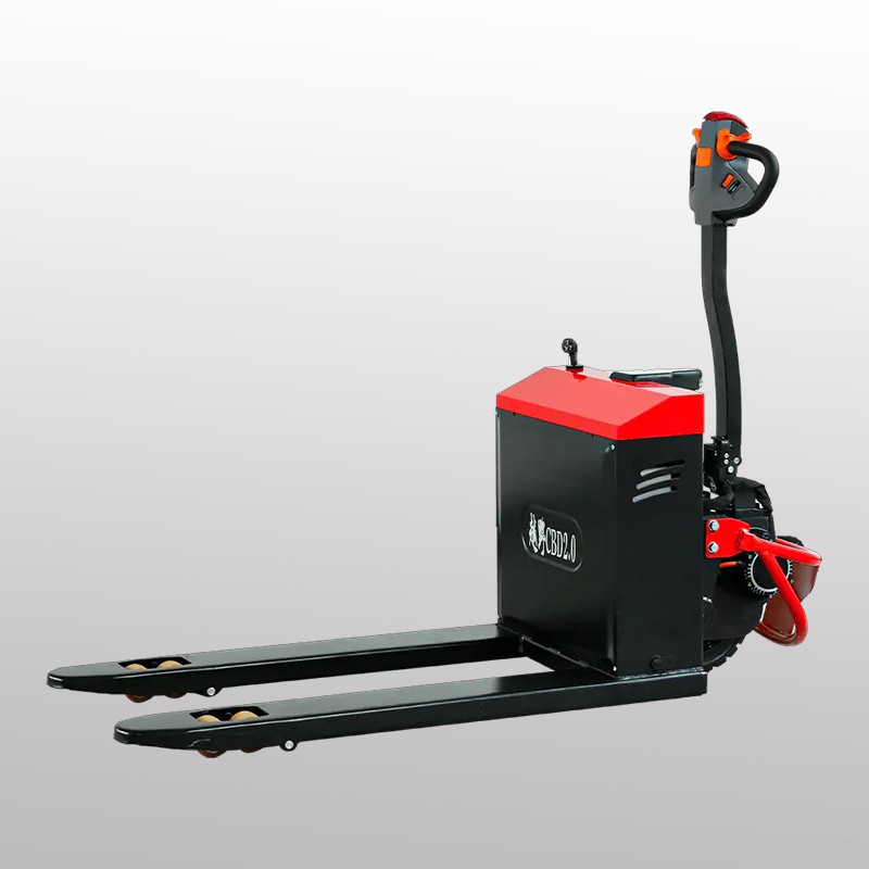 ZGFORKLIFT lithium electric counterbalance forklift moving precision components in manufacturing