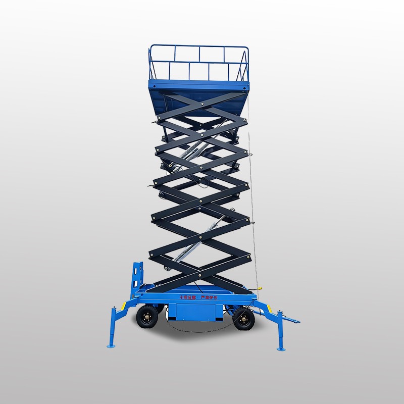 ZGFORKLIFT SJY0.5-12 Fixed Scissor Lift Platform for Industrial Maintenance