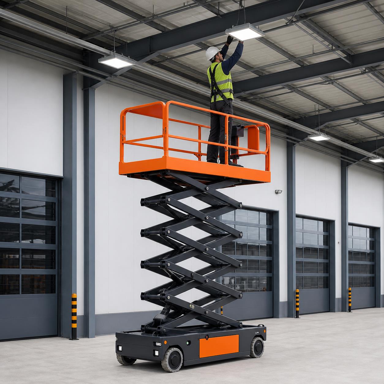 ZGFORKLIFT 3 ton lithium-ion electric forklift handling consumer goods in a distribution center